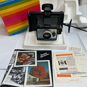 Vintage 1974 Polaroid Super Shooter Land Instant Film Camera